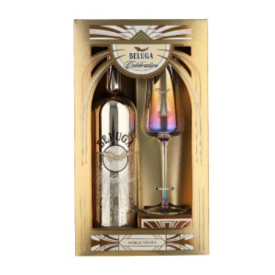 BELUGA CELEBRATION +GB WITH FLUTE GLASS 700ML